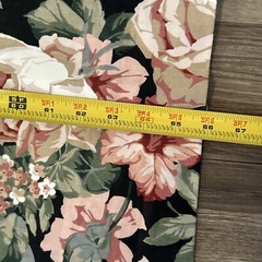 VTG Interior Fabric Design 1986 8 Yards X 56” Roll Plus Bonus ExtraFloral Fabric