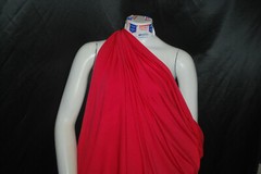 Modal Spandex Stretchy Silky Touch Jersey knit fabric EcoFriendly Granita Red