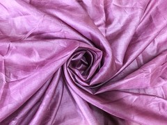Pure Tussar Sari, Silk Fabric 5 Yard, Recycled Natural Vintage Fabric TSS3286