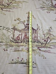 PINDLER & PINDLER ‘Meiling’ Garden Chinoiserie Damask Fabric Upholstery Per Yard