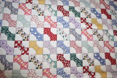 Vtg Marcus Bros Judie Rothermel “Annie” BOWTIE Cheater Repro Cotton BTY RARE