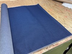 Opuzen Jean 4809-3000 Navy Commercial Upholstery Fabric
