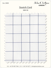 White Blue Large Check Shirting Quilting Fabric for Dress Blouse Tops DIY Crafts