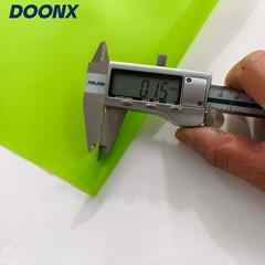 DoonX Frosted Grass Green TPU Film Waterproof Jelly Fabric 450mm Wide 0.15mm Bag