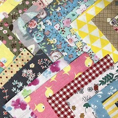 150Pcs 4″ x 4″ 10cm x 10cm Cotton Craft Fabric Bundle Squares,Squares Sheets …