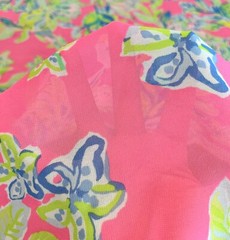 Lilly Pulitzer Polyester Fabric Multi Squeeze The Day 36″ x 57″
