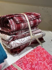 12+ LB Fabric Remnant Lot Quilt Cotton Yardage Precuts Squares Strips Craft