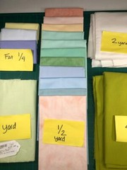 Quilters Fabric Project Bundle 13.25 yds Pastels Green Blue, Quilting Treasures