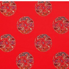 Silky Satin Fabric Chinese Floral Dragon Jacquard Brocade Upholstery Tang Suit