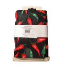 Chili Pepper 100% Cotton Fabric 1 Yard pre cut piece David Textiles 36″x44″