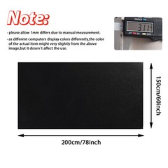 78″ x 60″ Suede Headliner Fabric 1/8″ Foam Backing Upholstery Car Roof Lining