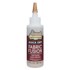 Fabric Adhesive Fast Dry Bonding Glue 4 fl oz Clear Flexibility for Craft and