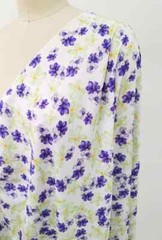 55” Wide By Yards Floral Soft Rayon Viscose Materia Fabric Children