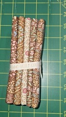 Tilda Santuary Caramel Ochre 5 pc Fat quarter bundle Cotton prints