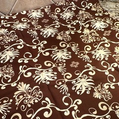 Westminster Fibers Annabella by Tina Givens Brown Cream Floral Fabric 5 yards