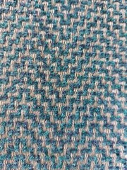 Glanville/Teal by GP & J Baker. Width : 137 cm. Length : 3.50 metres