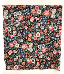 New Jo-Ann Fabrics Fat Quarter Multicolor Floral 100% Cotton Crafts Quilt Sewing