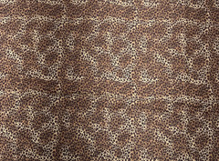 Cheetah Leopard Print Cotton Quilting Weight Fabric BTHalfY #36