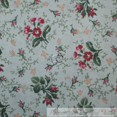 BonEful Fabric FQ Cotton Quilt VTG Antique Pink Rose Gold Flower Boho Farm House