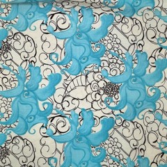 Tina Givens Suzanna Cotton Floral Print Free Spirit Westminster Fibers ~ 2 Yards