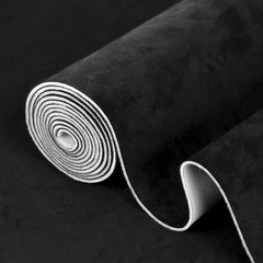 Black Suede Headliner Fabric, 120″ L×60″ W Car Headliner Material, Tela para …