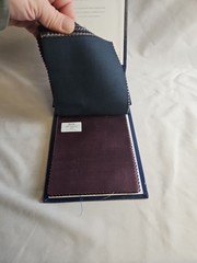 Dominus Solid & Solids Reda Suit Fabric Sample Book Made It Italy #CBC