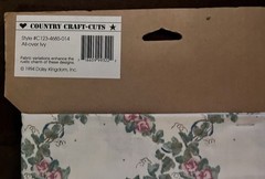 VTG “All-Over Ivy “Trellis & Roses Cottagecore DAISY KINGDOM Craft Cuts BTY