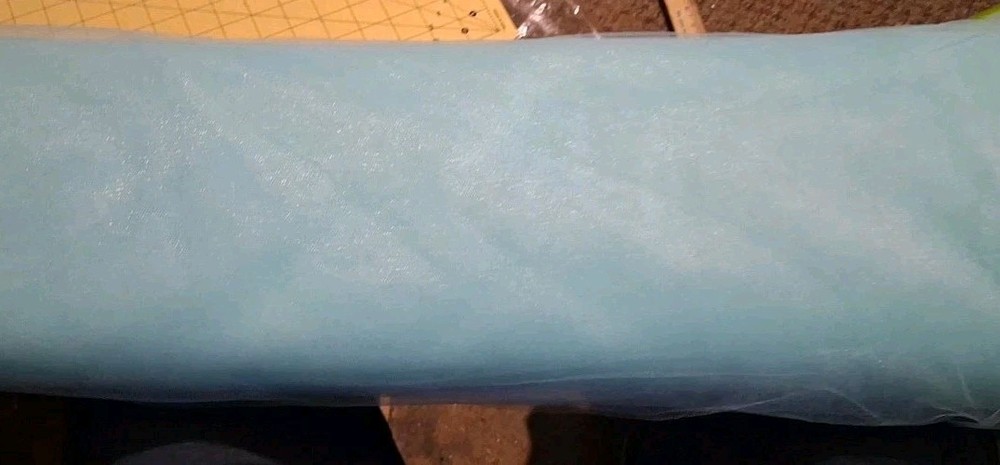 Aqua Blue Tulle 56″ Wide X 5 Yards(180″ Total Length)