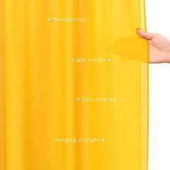 2 Panels 20Ft Length 28 Inch Width Wedding Arch Draping Fabric Gold Chiffon