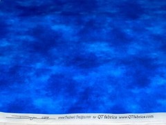 1/2 Yd Desiree’s Designs by QT Fabrics BLUE SOLID BLENDER COTTON QUILT FABRIC