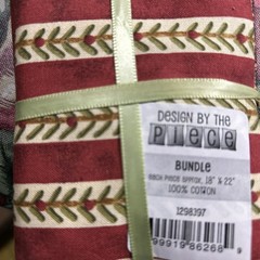 Textile creations & Design by the piece Quilt Piece Bundles