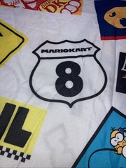 Mario Kart 2015 Twin Flat Sheet Great For Crafting Donkey Kong Bullet Bill