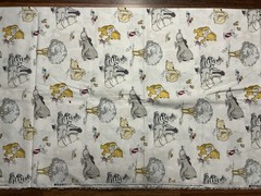 2020 DISNEY Winnie the Pooh A TOGETHERISH SORT OF DAY Cotton Fabric 108IN X 44IN