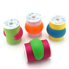 Miamay Thread Spool Savers Huggers Avoid Loose Ends 16 Pieces, multicolored