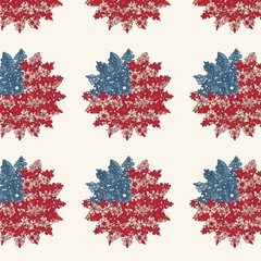 Bright, Bold & Free in Multi | Bloomin’ Americana | Art Gallery