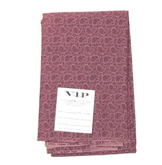 VTG Paisley Light Maroon Small Print Cranston Cotton Fabric 2 YDS READ As Is