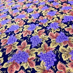 Wine Lover Vineyard Grapes Fabric from Textile Arts and Film 1 YARD 100% Cotton