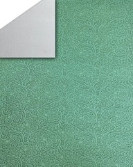 Embossed Retro Pottery Guipure BUTTER Lace Faux Leather Floral Textured SBY