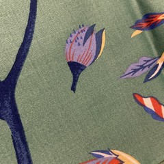 IKEA Stockholm Collection Floral Multicolor Fabric Cotton Unused 2 Yards X 56”