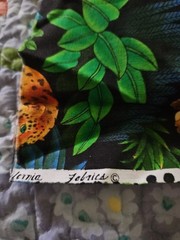Lot Of 10 Pieces Of Kids Themed Cotton Quilting Fabrics Some Vintage Mixed Sizes