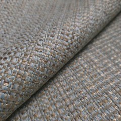 Robins Egg Boucle Tweed 56″ By The Yard Gold Ribbon Heavy Upholstery Fabric