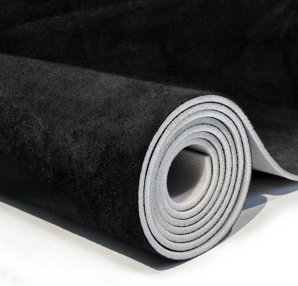 Suede Auto Headliner Fabric 96″ L × 60″ W with Foam Backing – Tube Packaging – B