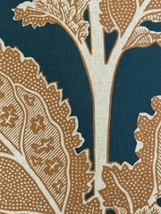 Thibaut F912037 Lacinato Ochre and Mineral Fabric 1 Yard
