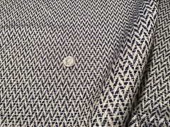 1.25 yards KRAVET DESIGN 36418.50 Chevron Navy Performance Crypton Home Fabric