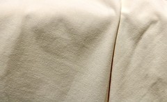FRENCH TERRY KNIT 2 WAY SPANDEX FABRIC 60″ WIDE LIGHT YELLOW 9 OZS. BY THE YARD