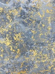 Marbled fabric marble granite stone effect cotton material grey blue gold