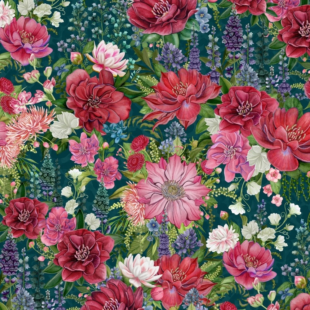 WILD GARDEN by Nicole Tamarin for White Owl Textiles – bty – item #004-915