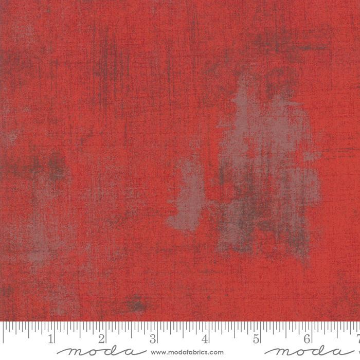 Moda Quilt Fabric Grunge Basics Red by BasicGrey by half-yard #30150 151