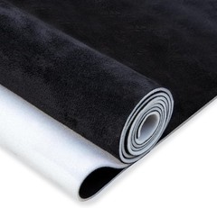 Plush Black Suede Headliner Replacement – 98″ Length