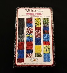 Vibe (Lucky 13) Snack Pack Quilting Fabric